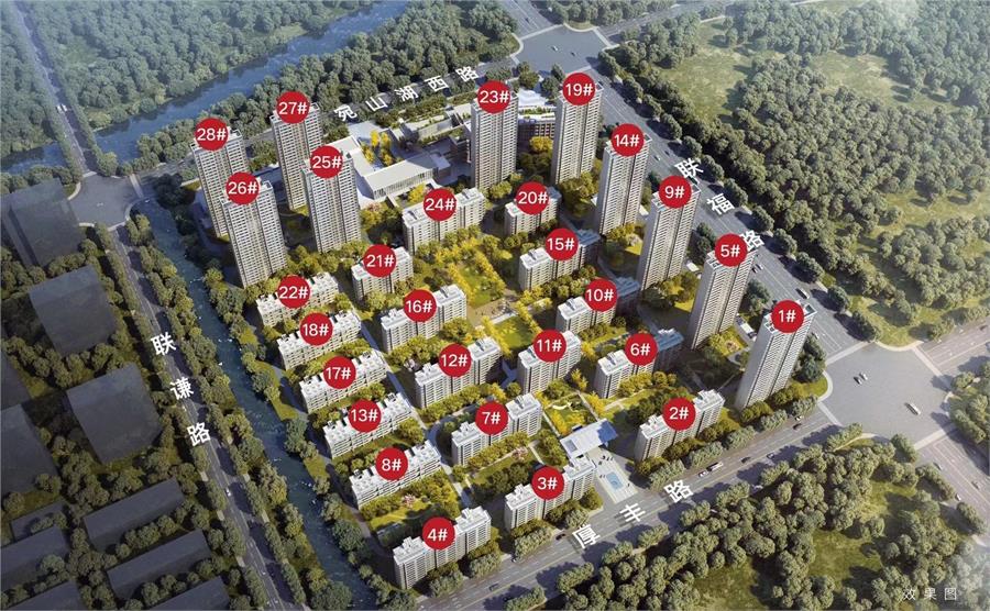 万科四季都会在售装修高层建面约89110平均价约17500-18500元平(图1)