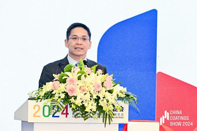 2024中国国际涂料博览会在沪盛大开幕刘普军会长致辞并宣布开幕(图5) 2024中国国际涂料博览会在沪盛大开幕刘普军会长致辞并宣布开幕(图5)
