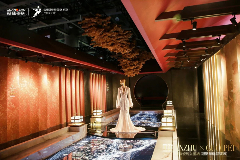 冠珠瓷砖×郭培「冠珠华脉」高定展典藏级美学全场瞩目！(图7)
