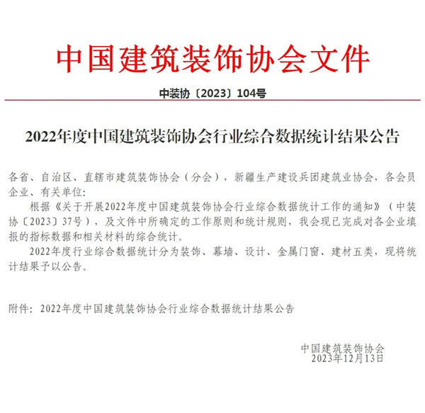 重磅 晶宫装饰蝉联装饰百强第6连续十三度入围百强十甲(图2) 重磅 晶宫装饰蝉联装饰百强第6连续十三度入围百强十甲(图2)
